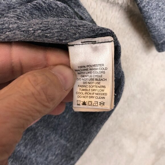 Eastern Mountain Sports EMS Women's Athletic Top M Quarter-Zip Long Sleeve Gray - Picture 3 of 8